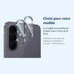 Accessoire ajusté au modèle exact – Verres Protection Camera Arriere Transparent X2 Pour Samsung Galaxy A57