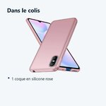 Contenu du colis – Coque Silicone Rose Pour Xiaomi Redmi 9A