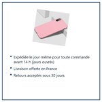 Expédition le jour même, livraison offerte, retours sous 30 jours – Coque Silicone Pour iPhone X / Xs Couleur Rose Haute Prot