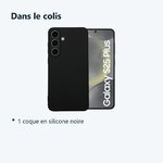 Contenu du colis – Coque Pour Samsung Galaxy S25 Plus Silicone Noir