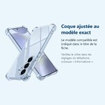 Accessoire ajusté au modèle exact – Coque Pour Samsung Galaxy S26 Silicone Transparente Angles Renforces