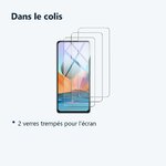 Contenu du colis – Verres Trempes X3 Pour Xiaomi Note 10 5G