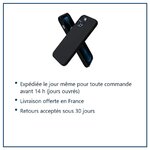Expédition le jour même, livraison offerte, retours sous 30 jours – Coque Silicone Noire Pour iPhone 13 Mini
