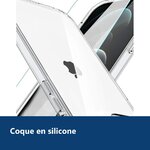 Vue de détail – Coque Silicone + Vitre Protection Ecran Pour Apple iPhone 12 PRO MAX