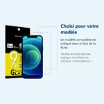 Accessoire ajusté au modèle exact – Verres Trempes X2 Pour iPhone 12 Mini