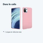 Contenu du colis – Coque Silicone Rose Pour Xiaomi Mi 11