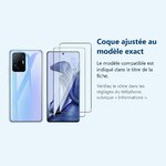 Accessoire ajusté au modèle exact – Coque Silicone Transparente + 2 Verres Trempes Pour Xiaomi 11T / 11T Pro