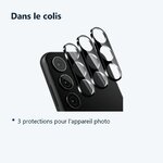 Contenu du colis – Verres Protection Camera Arriere X3 Pour Samsung Galaxy S23 Plus