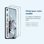 Accessoire ajusté au modèle exact – X2 Verres Trempes Pour Xiaomi 12T Pro 5G