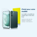Accessoire ajusté au modèle exact – Verre Trempe et Protection Camera Arriere Transparent Pour Samsung Galaxy S22