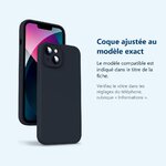 Accessoire ajusté au modèle exact – Coque Noir pour iPhone 13 Mini (5,4 pouces)