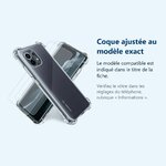 Accessoire ajusté au modèle exact – Coque Silicone Transparente Angles Renforces + 2 Verres Trempes Pour Xiaomi Mi 11