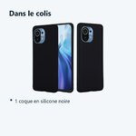 Contenu du colis – Coque Silicone Noire Pour Xiaomi Mi 11i