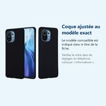 Accessoire ajusté au modèle exact – Coque Silicone Noire Pour Xiaomi Mi 11i
