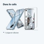 Contenu du colis – Coque Silicone Angles Renforces + Vitre Protection Ecran Pour Xiaomi 12T 5G