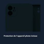 Protection de lappareil photo – Coque Silicone Pour iPhone 13 Couleur Vert Protection Objectif Appareil Photo