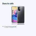 Contenu du colis – Coque Silicone Transparente Pour Xiaomi Note 10 5G