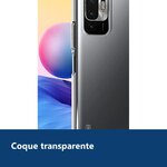 Vue de détail – Coque Silicone Transparente Pour Xiaomi Note 10 5G