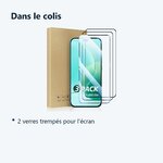 Contenu du colis – Verres Trempes X3 Pour Honor 400 Lite
