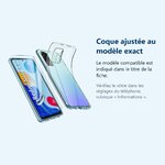 Accessoire ajusté au modèle exact – Coque Silicone Transparente + Verre Trempe Pour Xiaomi Redmi Note 11 Pro