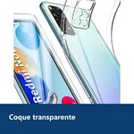 Vue de détail – Coque Silicone Transparente + Verre Trempe Pour Xiaomi Redmi Note 11 Pro