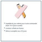 Expédition le jour même, livraison offerte, retours sous 30 jours – Coque Silicone Rose Pour iPhone 13 Pro Max