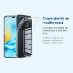 Accessoire ajusté au modèle exact – Coque Silicone Transparente Pour Honor 200 Lite
