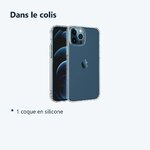 Contenu du colis – Coque Silicone Transparent Pour iPhone 12 / iPhone 12 Pro