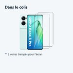 Contenu du colis – X2 Verres Trempes Pour Oppo Reno 8 Pro 5G