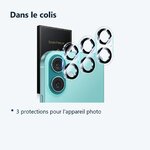 Contenu du colis – Verres Protection Camera Arriere X3 Pour iPhone 16