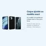 Accessoire ajusté au modèle exact – Coque Silicone Noire + Verre Trempe Pour Xiaomi Mi 11i