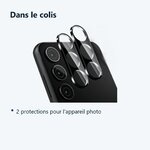Contenu du colis – Verres Protection Camera Arriere X2 Pour Samsung Galaxy S23 Plus