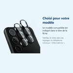 Accessoire ajusté au modèle exact – Verres Protection Camera Arriere X2 Pour Samsung Galaxy S23 Plus
