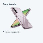 Contenu du colis – Coque Silicone Transparente Pour Samsung Galaxy A56 5G