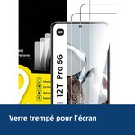 Vue de détail – X3 Verres Trempes X3 Pour Xiaomi 12T Pro 5G
