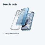 Contenu du colis – Coque Silicone Angles Renforces + Vitre Protection Ecran Pour Xiaomi 12T Pro 5G