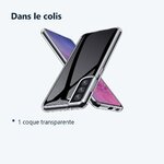 Contenu du colis – Coque Silicone Transparente Pour Samsung Galaxy S21 Plus 5G