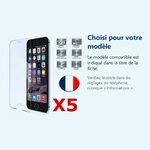 Accessoire ajusté au modèle exact – X5 Verre Trempé iPhone 6 / 6S Film Protection en Verre trempé écran Protecteur Vitre Dure