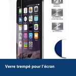Vue de détail – X5 Verre Trempé iPhone 6 / 6S Film Protection en Verre trempé écran Protecteur Vitre Dureté 9H 0.25mm HD Ultr
