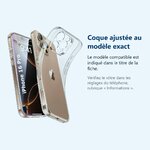 Accessoire ajusté au modèle exact – Coque Silicone Transparente Pour iPhone 16 Pro