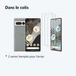 Contenu du colis – X3 Verres Trempes X3 Pour Google Pixel 7 Pro