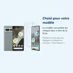 Accessoire ajusté au modèle exact – X3 Verres Trempes X3 Pour Google Pixel 7 Pro