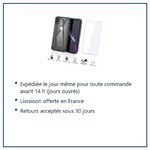 Expédition le jour même, livraison offerte, retours sous 30 jours – Coque Silicone Angles Renforces + Vitre Protection Ecran