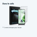 Contenu du colis – Verres Trempes X3 Pour Xiaomi Redmi Note 12 5G