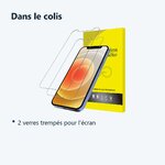 Contenu du colis – X2 Verres Trempes X2 Pour iPhone 13 / 13 Pro