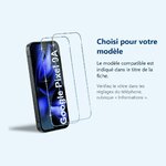 Accessoire ajusté au modèle exact – Verres Trempes X2 Pour Google Pixel 9a