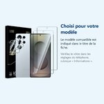 Accessoire ajusté au modèle exact – Verres Trempes et Protections Camera Arriere Transparent X2 Pour Samsung Galaxy S25 Ultra