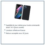 Expédition le jour même, livraison offerte, retours sous 30 jours – Coque Silicone Noir Pour Oppo Find X3 Neo