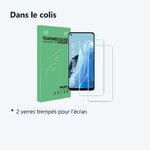 Contenu du colis – X2 Verres Trempes Pour Oppo Reno 8 Lite 5G