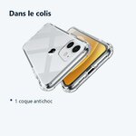 Contenu du colis – Coque antichoc pour iPhone 12 Mini (5,4 pouces)